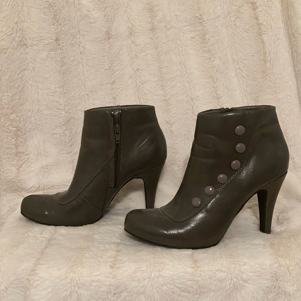 From Payless, size 8.5, gray.